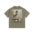 Vintage Washed Oversized Cotton T-Shirt