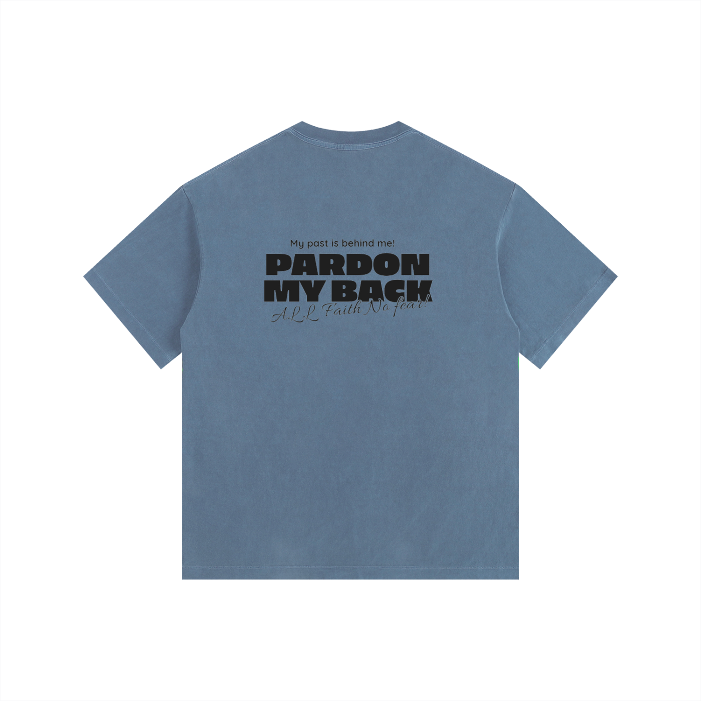 Pardon my Back Oversized Cotton T-Shirt