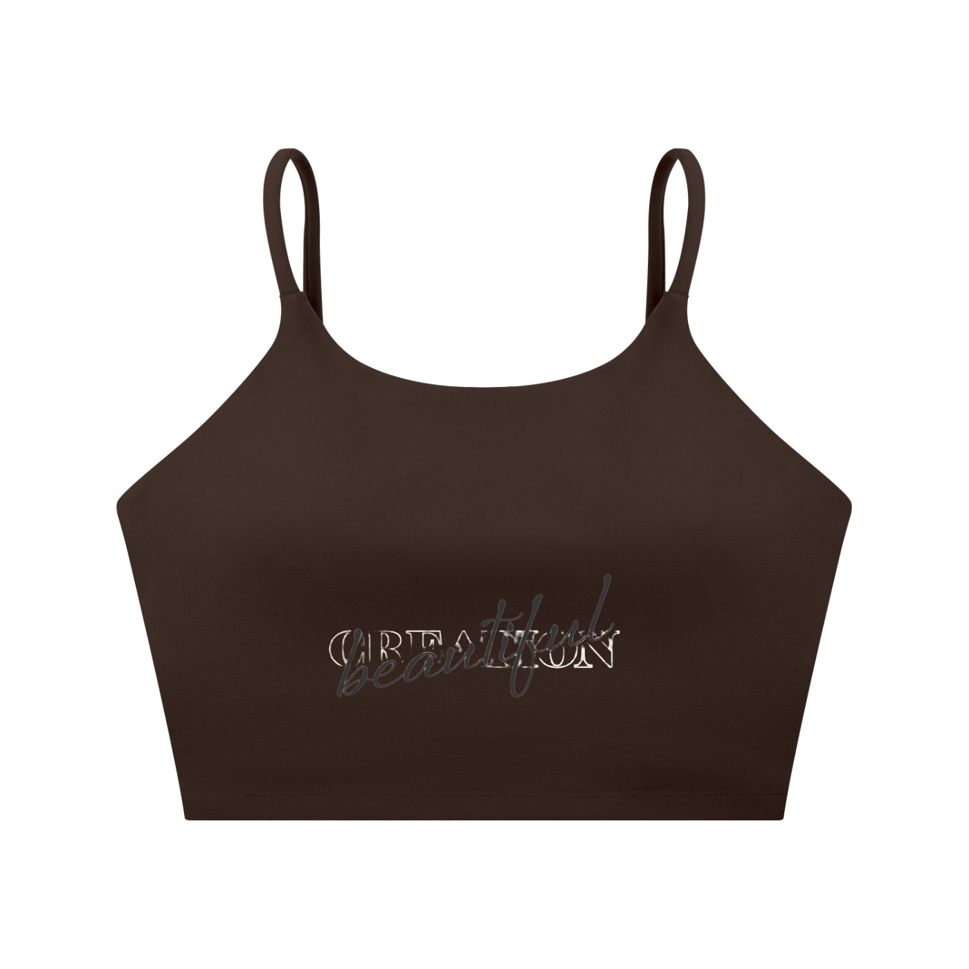 Spaghetti Strap Yoga Sports Bra